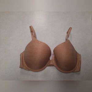 Victorias Secret Uplift Semi Demi 34DD Beige